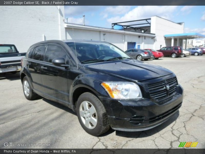 Black / Pastel Slate Gray 2007 Dodge Caliber SE
