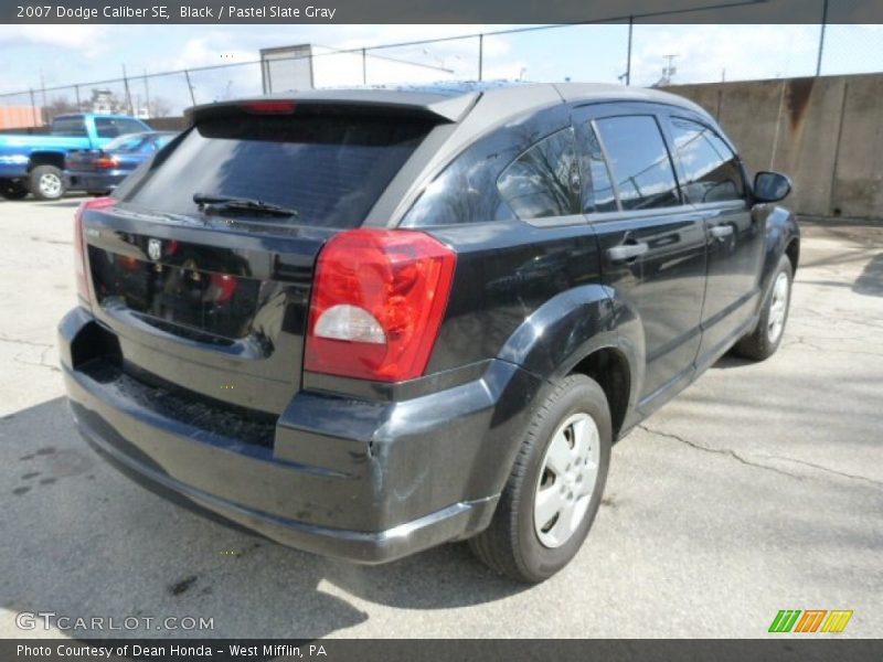 Black / Pastel Slate Gray 2007 Dodge Caliber SE