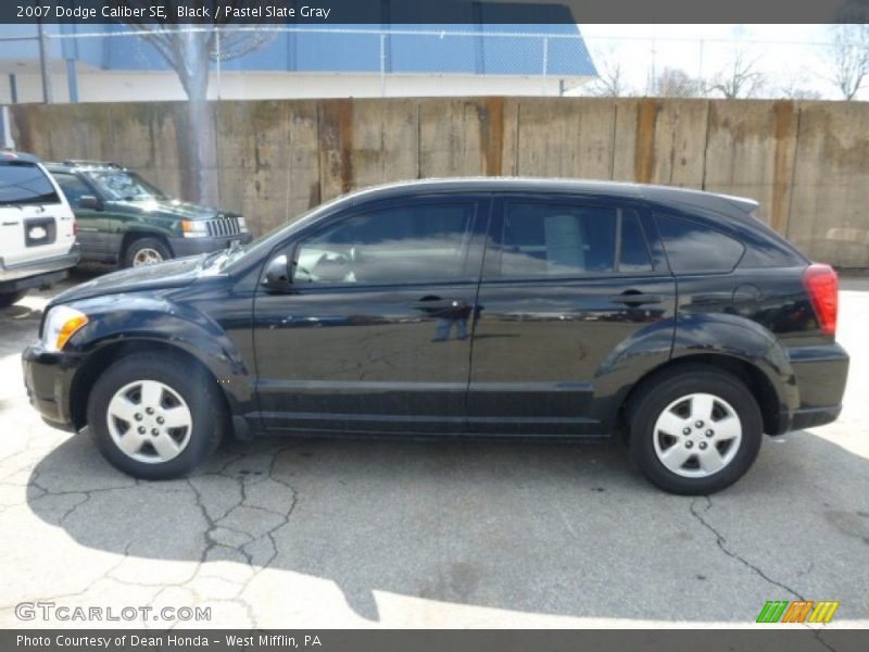 Black / Pastel Slate Gray 2007 Dodge Caliber SE