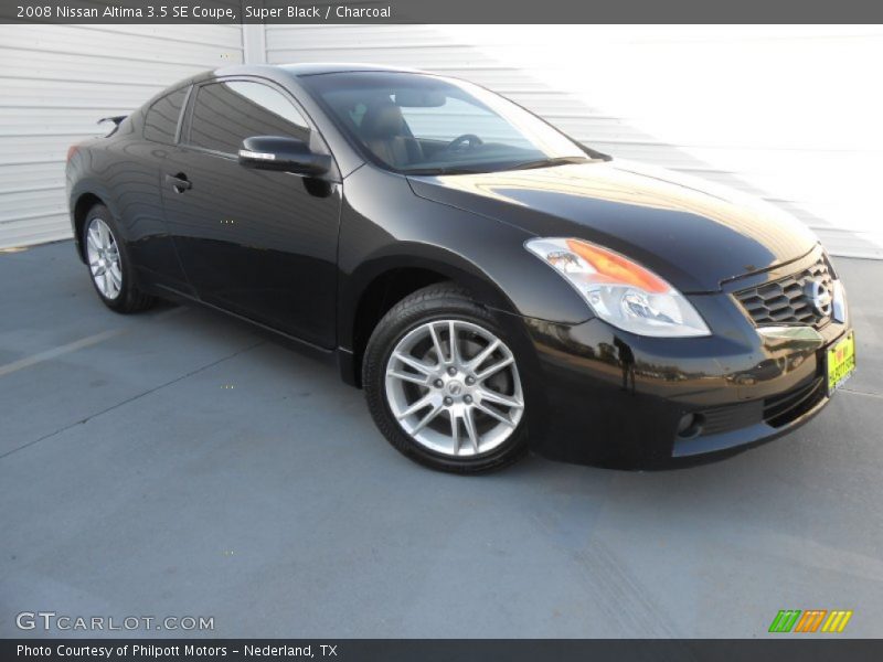 Super Black / Charcoal 2008 Nissan Altima 3.5 SE Coupe