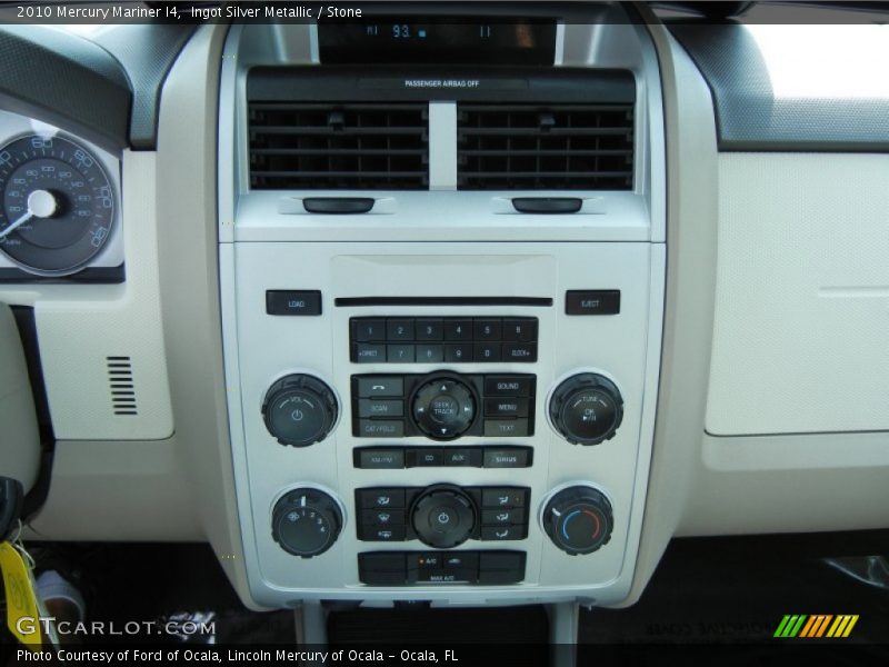 Controls of 2010 Mariner I4