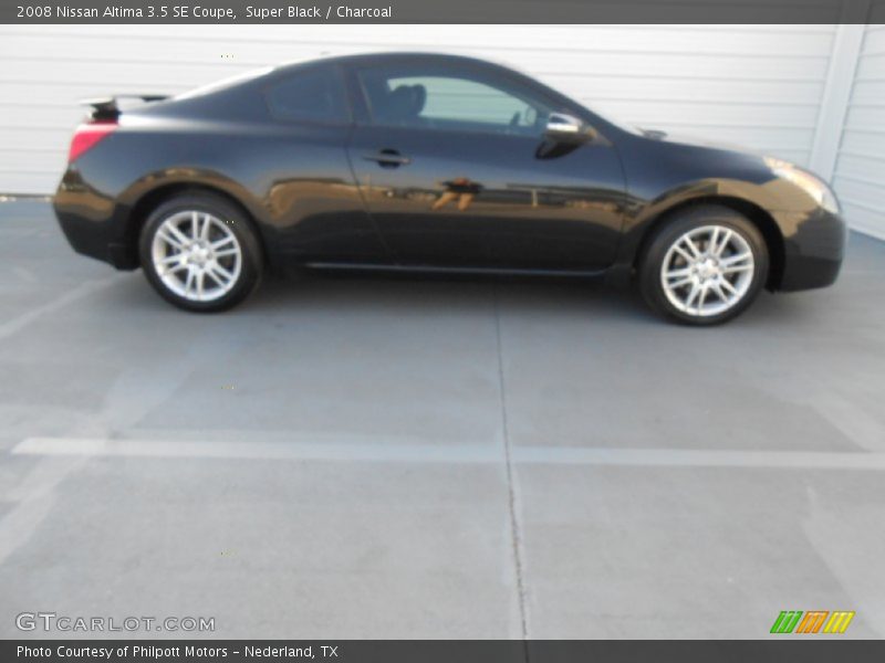 Super Black / Charcoal 2008 Nissan Altima 3.5 SE Coupe
