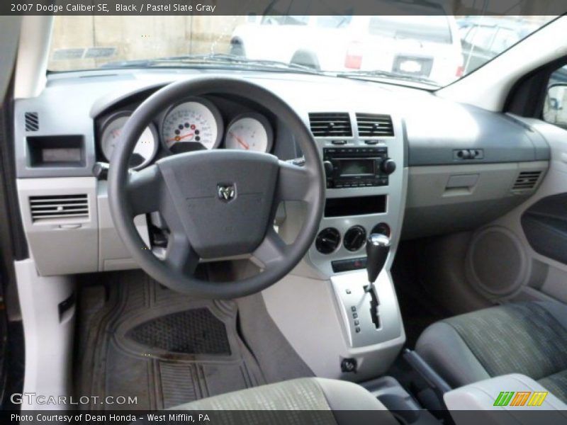  2007 Caliber SE Pastel Slate Gray Interior