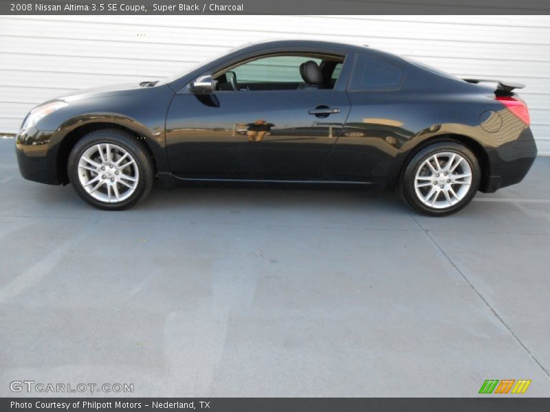 Super Black / Charcoal 2008 Nissan Altima 3.5 SE Coupe
