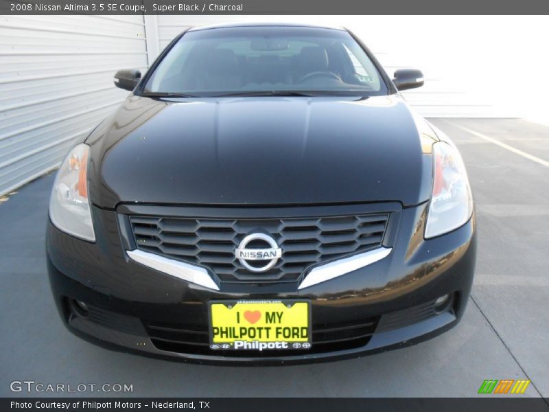 Super Black / Charcoal 2008 Nissan Altima 3.5 SE Coupe