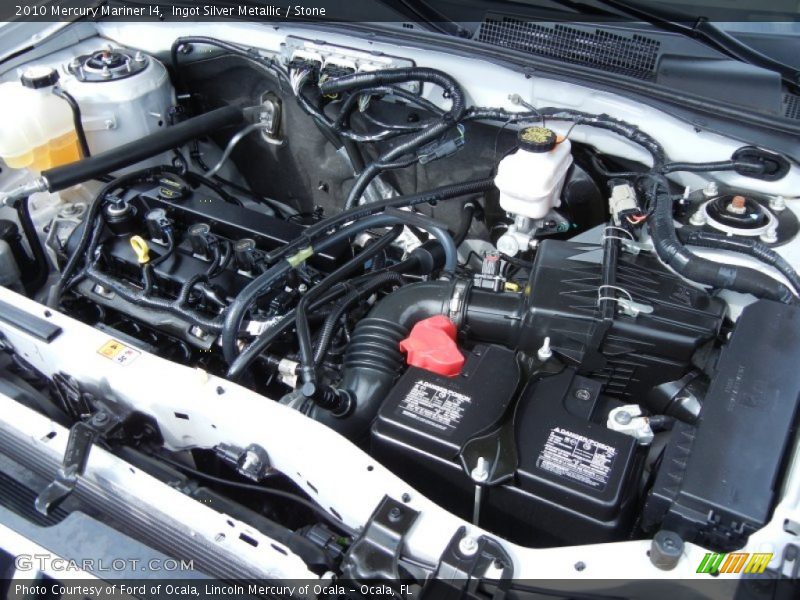  2010 Mariner I4 Engine - 2.5 Liter DOHC 16-Valve iVCT Duratec 25 4 Cylinder