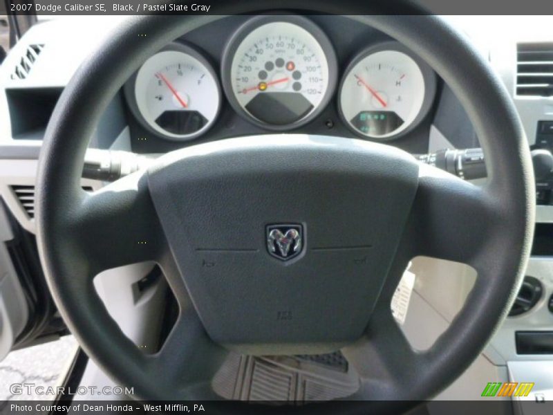 Black / Pastel Slate Gray 2007 Dodge Caliber SE