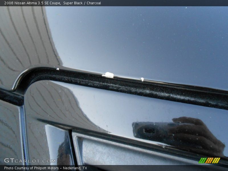 Super Black / Charcoal 2008 Nissan Altima 3.5 SE Coupe