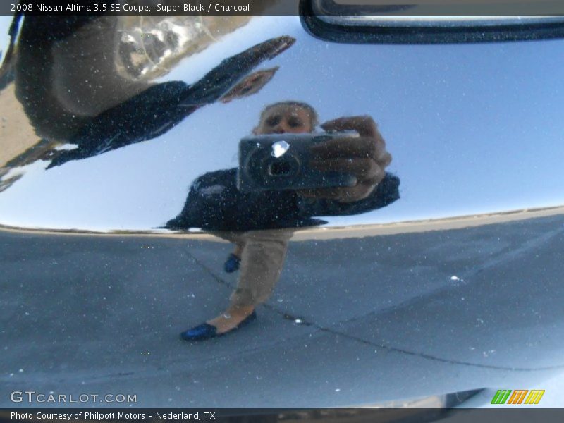 Super Black / Charcoal 2008 Nissan Altima 3.5 SE Coupe