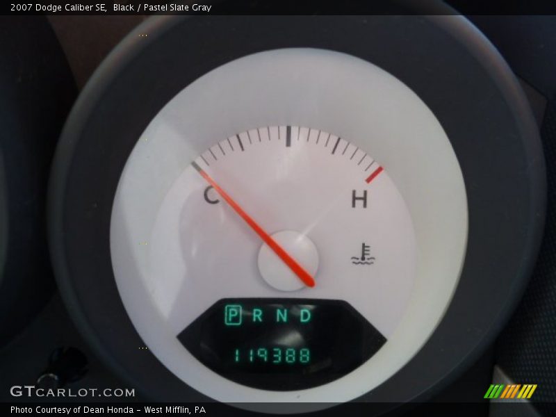 Black / Pastel Slate Gray 2007 Dodge Caliber SE