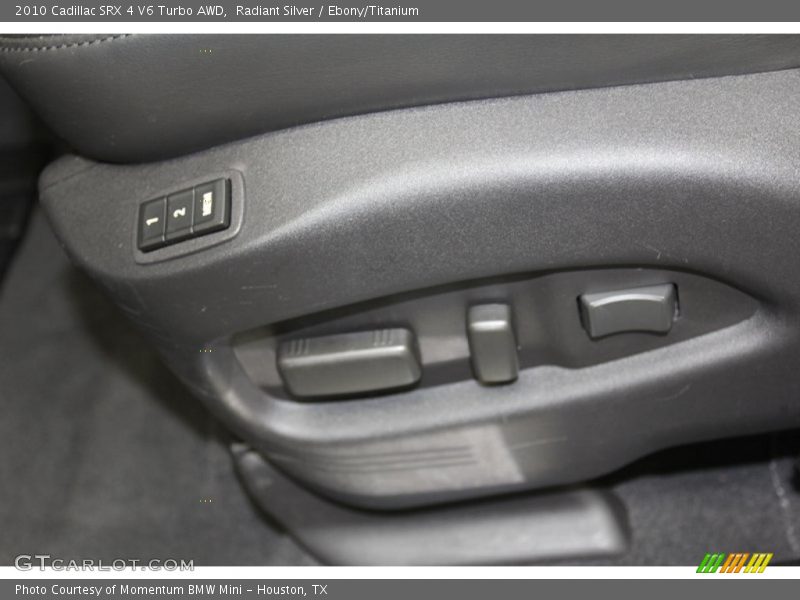 Radiant Silver / Ebony/Titanium 2010 Cadillac SRX 4 V6 Turbo AWD