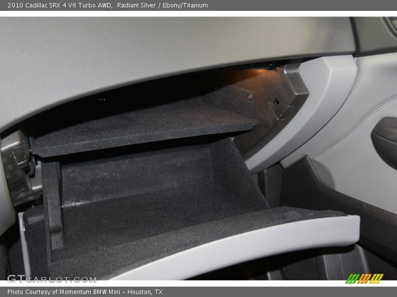 Radiant Silver / Ebony/Titanium 2010 Cadillac SRX 4 V6 Turbo AWD