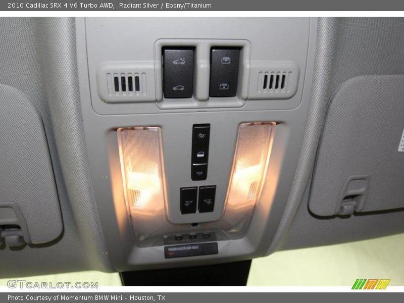 Radiant Silver / Ebony/Titanium 2010 Cadillac SRX 4 V6 Turbo AWD