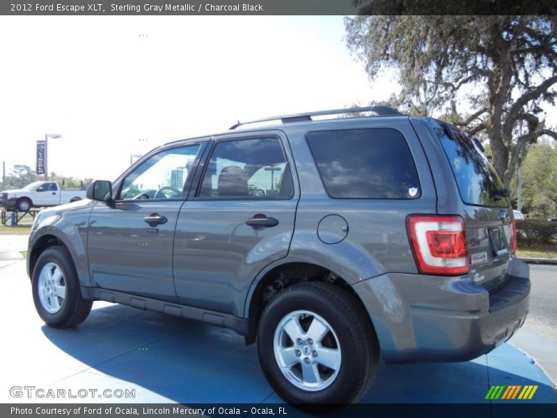 Sterling Gray Metallic / Charcoal Black 2012 Ford Escape XLT