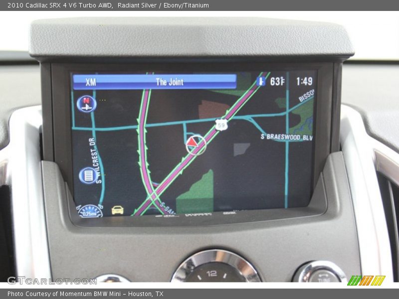 Radiant Silver / Ebony/Titanium 2010 Cadillac SRX 4 V6 Turbo AWD