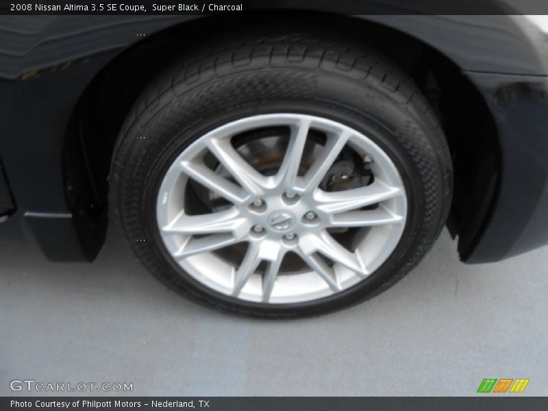 Super Black / Charcoal 2008 Nissan Altima 3.5 SE Coupe