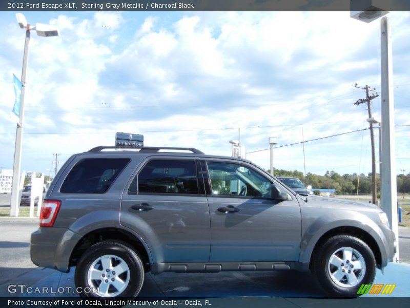 Sterling Gray Metallic / Charcoal Black 2012 Ford Escape XLT
