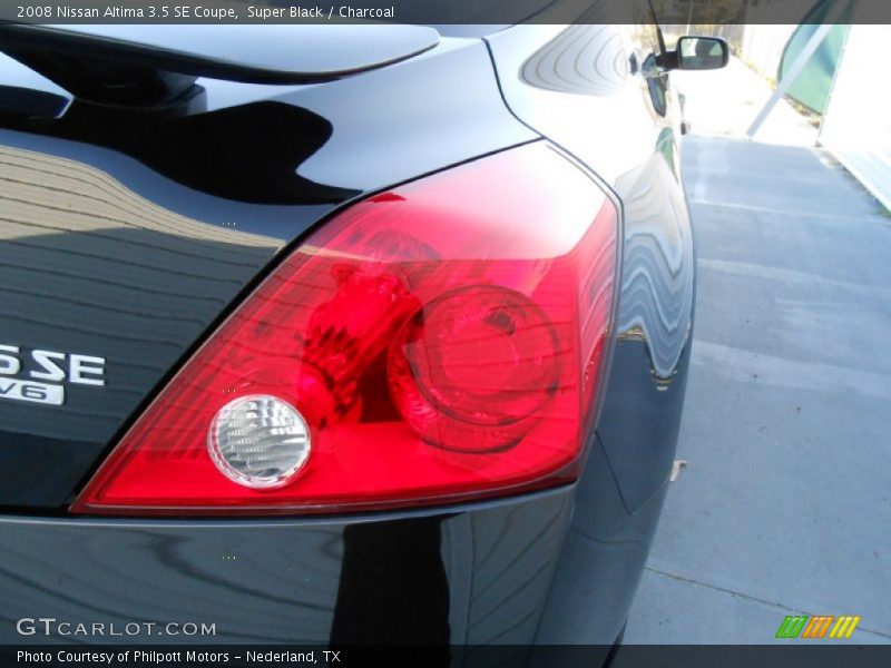Super Black / Charcoal 2008 Nissan Altima 3.5 SE Coupe