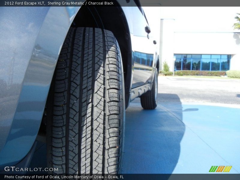 Sterling Gray Metallic / Charcoal Black 2012 Ford Escape XLT