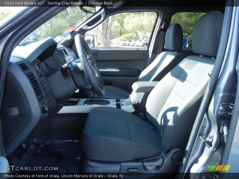 Sterling Gray Metallic / Charcoal Black 2012 Ford Escape XLT
