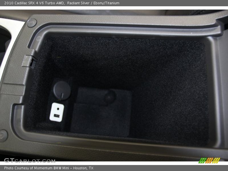 Radiant Silver / Ebony/Titanium 2010 Cadillac SRX 4 V6 Turbo AWD