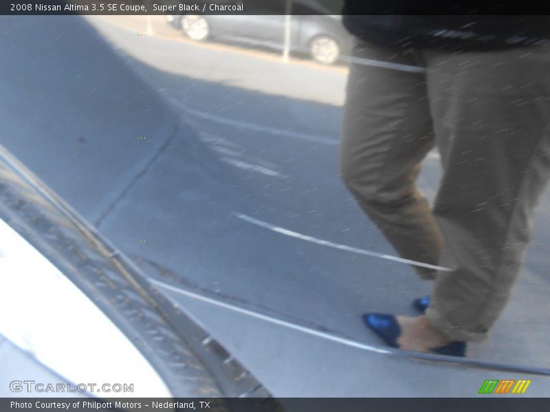 Super Black / Charcoal 2008 Nissan Altima 3.5 SE Coupe