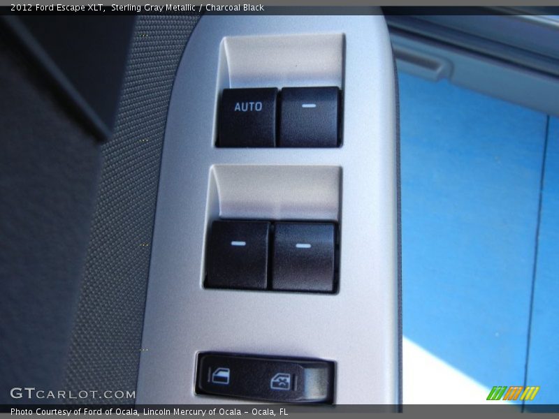 Sterling Gray Metallic / Charcoal Black 2012 Ford Escape XLT