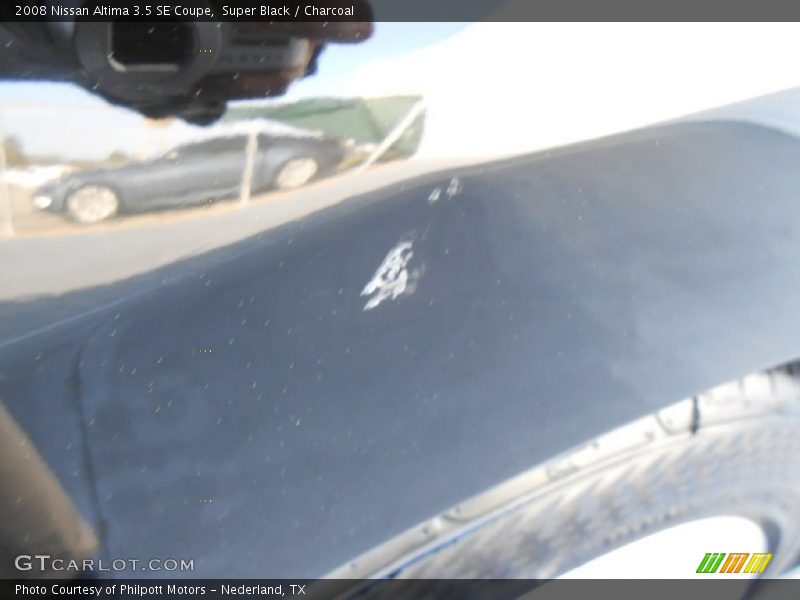 Super Black / Charcoal 2008 Nissan Altima 3.5 SE Coupe