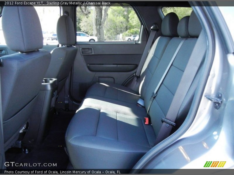 Sterling Gray Metallic / Charcoal Black 2012 Ford Escape XLT