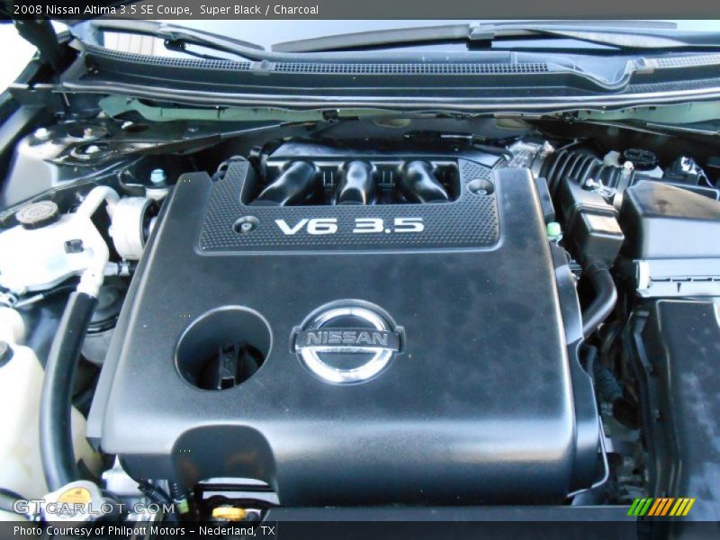 Super Black / Charcoal 2008 Nissan Altima 3.5 SE Coupe