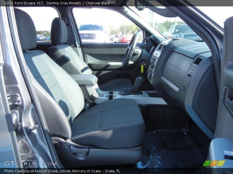 Sterling Gray Metallic / Charcoal Black 2012 Ford Escape XLT