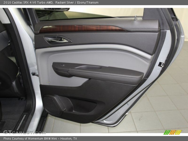 Radiant Silver / Ebony/Titanium 2010 Cadillac SRX 4 V6 Turbo AWD