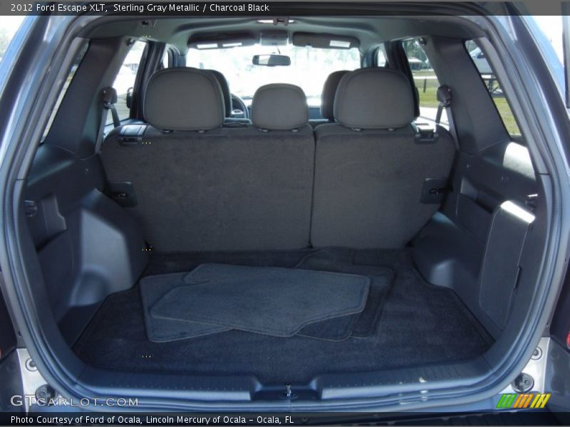 Sterling Gray Metallic / Charcoal Black 2012 Ford Escape XLT