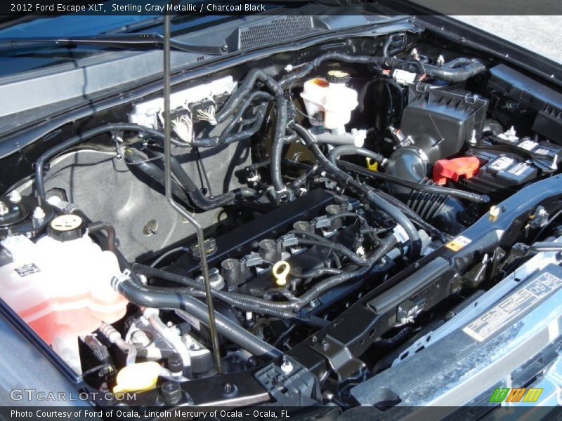 Sterling Gray Metallic / Charcoal Black 2012 Ford Escape XLT