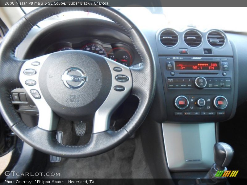 Super Black / Charcoal 2008 Nissan Altima 3.5 SE Coupe
