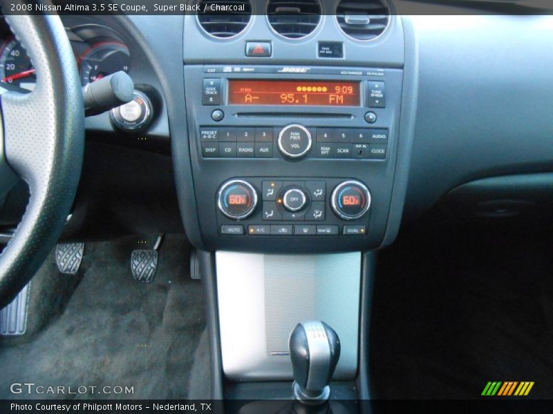 Super Black / Charcoal 2008 Nissan Altima 3.5 SE Coupe