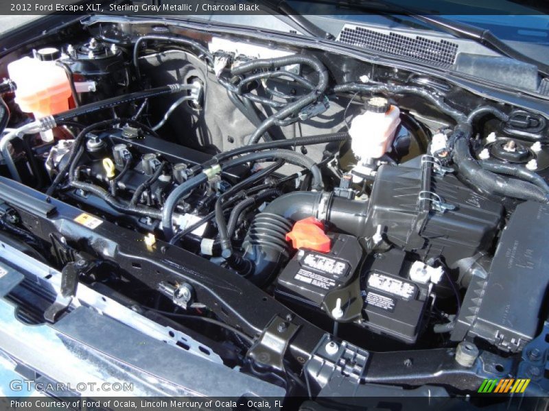 Sterling Gray Metallic / Charcoal Black 2012 Ford Escape XLT