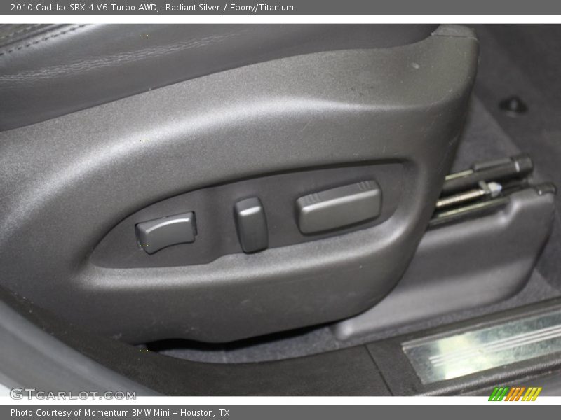 Radiant Silver / Ebony/Titanium 2010 Cadillac SRX 4 V6 Turbo AWD