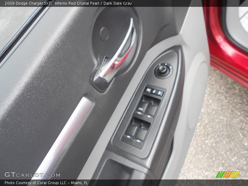 Inferno Red Crystal Pearl / Dark Slate Gray 2009 Dodge Charger SXT