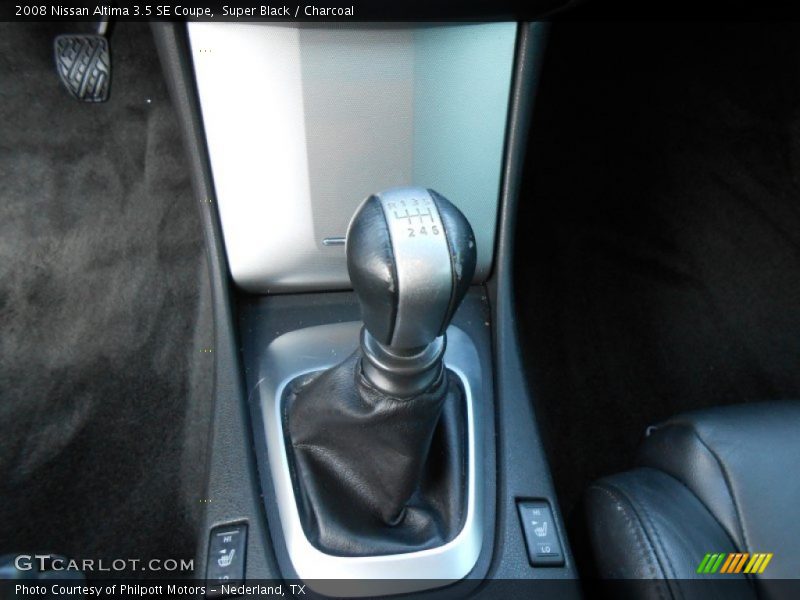 Super Black / Charcoal 2008 Nissan Altima 3.5 SE Coupe