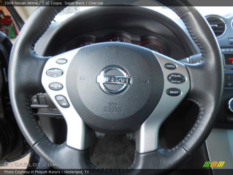 Super Black / Charcoal 2008 Nissan Altima 3.5 SE Coupe