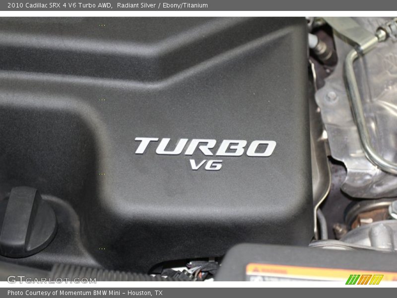 Radiant Silver / Ebony/Titanium 2010 Cadillac SRX 4 V6 Turbo AWD