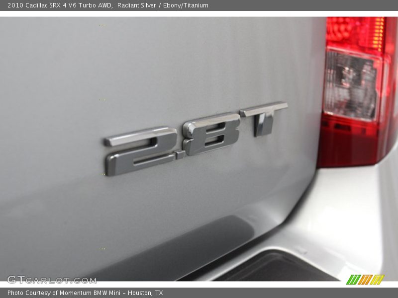 Radiant Silver / Ebony/Titanium 2010 Cadillac SRX 4 V6 Turbo AWD
