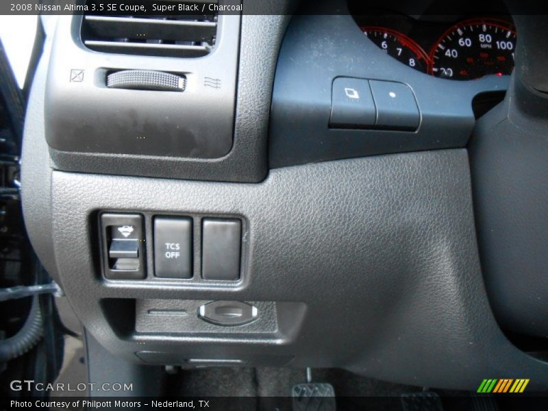 Super Black / Charcoal 2008 Nissan Altima 3.5 SE Coupe