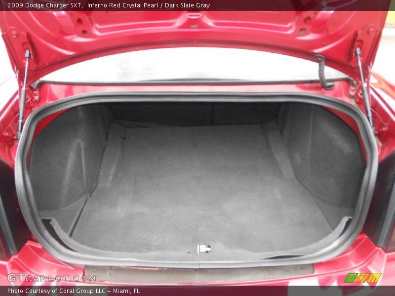 Inferno Red Crystal Pearl / Dark Slate Gray 2009 Dodge Charger SXT