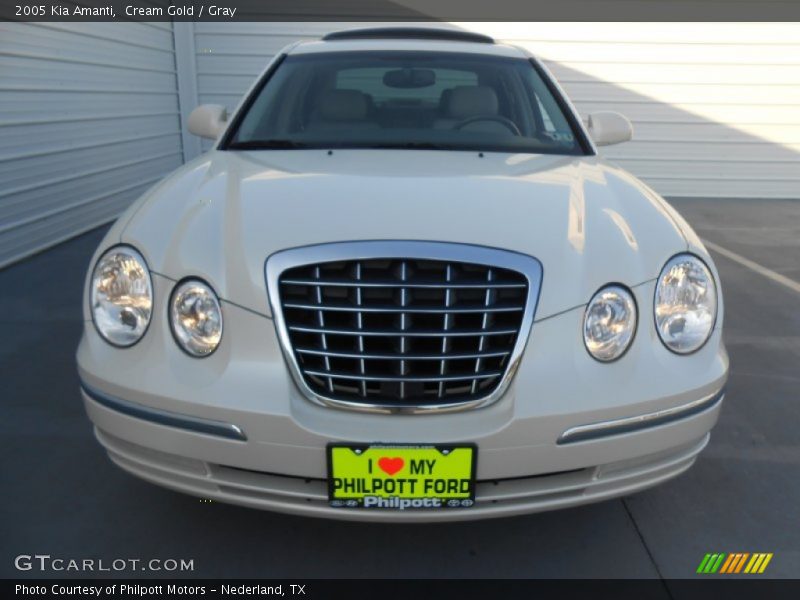 Cream Gold / Gray 2005 Kia Amanti