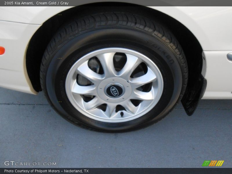 Cream Gold / Gray 2005 Kia Amanti