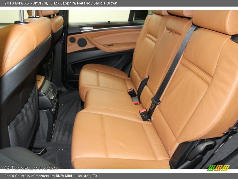 Black Sapphire Metallic / Saddle Brown 2010 BMW X5 xDrive30i