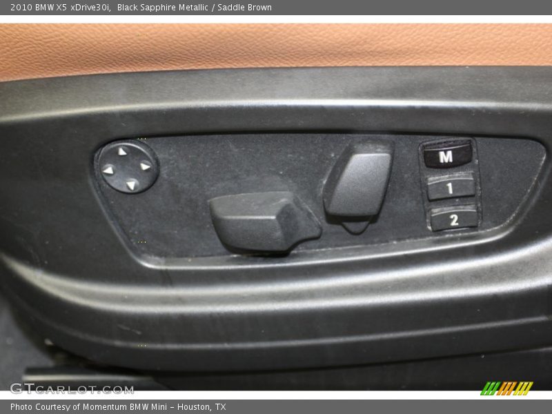 Black Sapphire Metallic / Saddle Brown 2010 BMW X5 xDrive30i