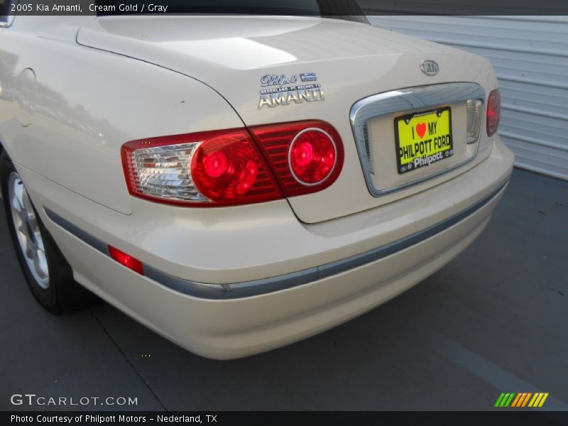 Cream Gold / Gray 2005 Kia Amanti